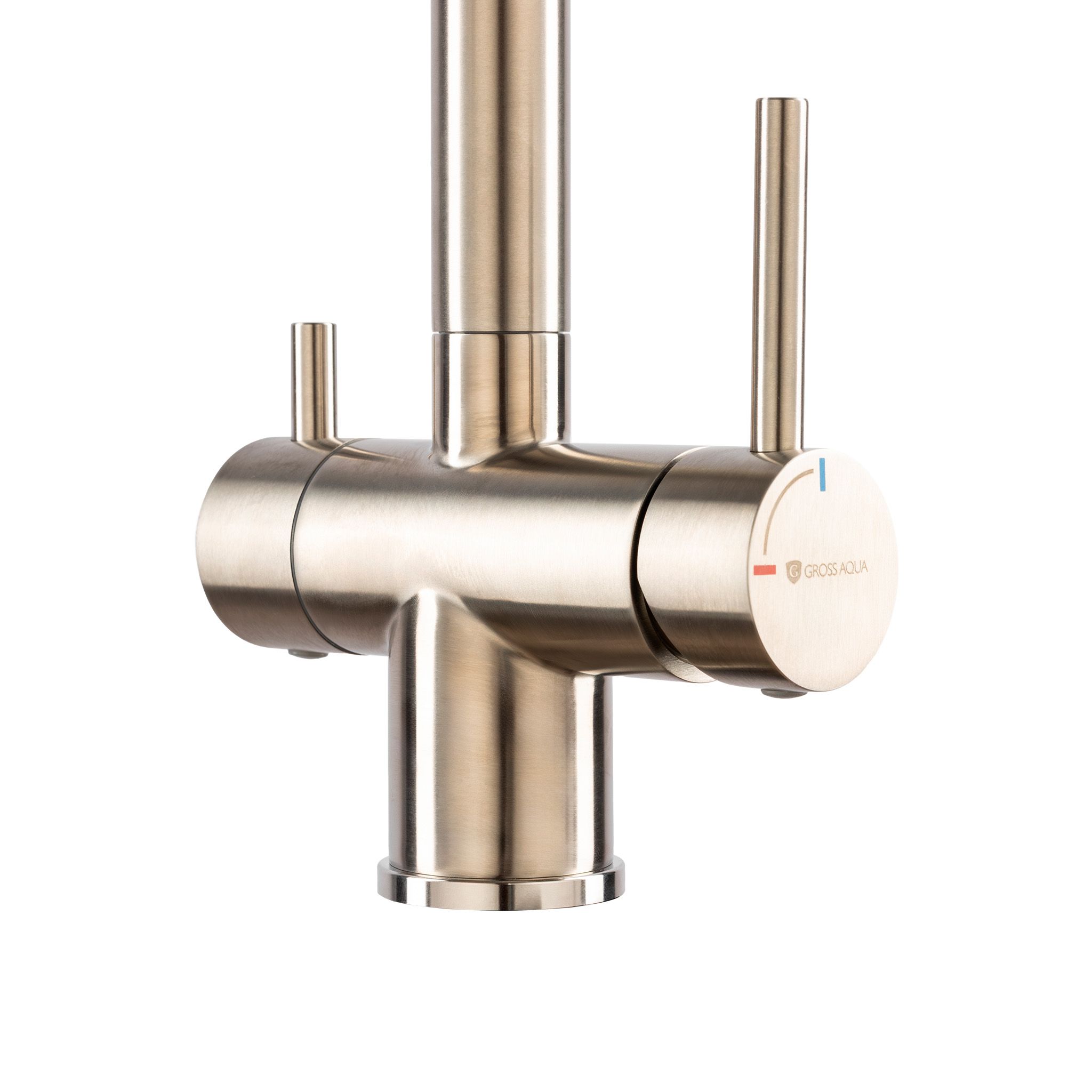 Смеситель для кухни с подключением к фильтру воды Сталь (Neosteel) 3188611SSB